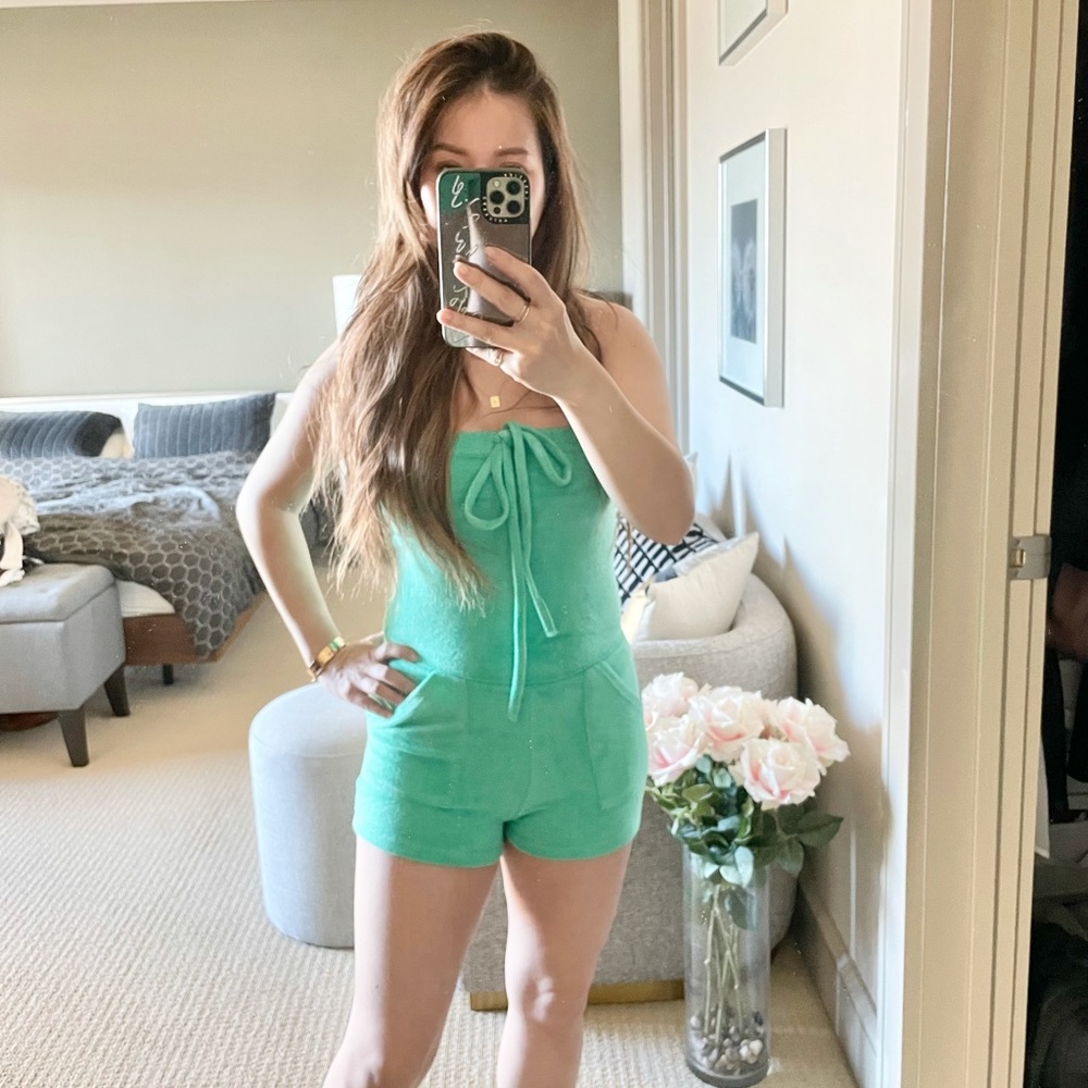 SOLD- American Apparel Terry Tube Jumpsuit